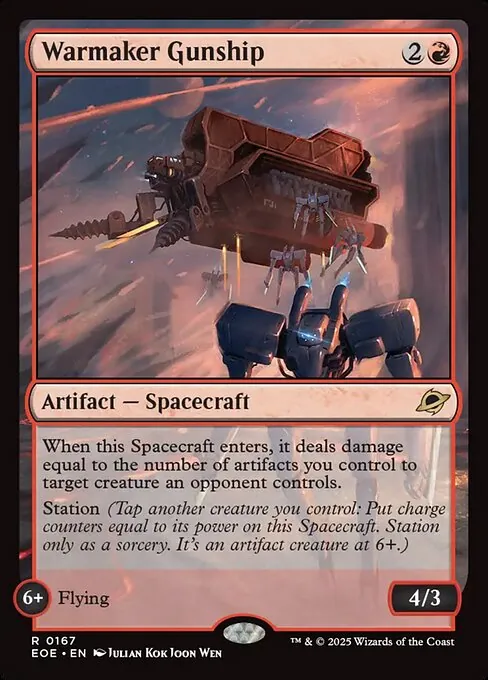 Warmaker Gunship 167/271