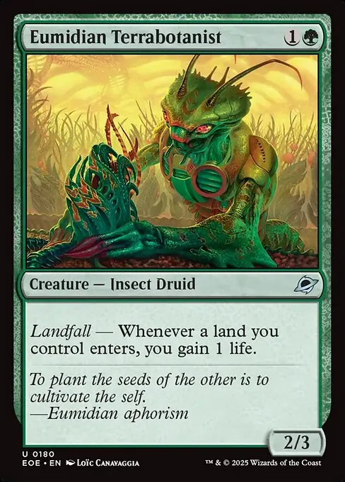 Eumidian Terrabotanist 180/271