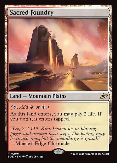 Sacred Foundry 256/271