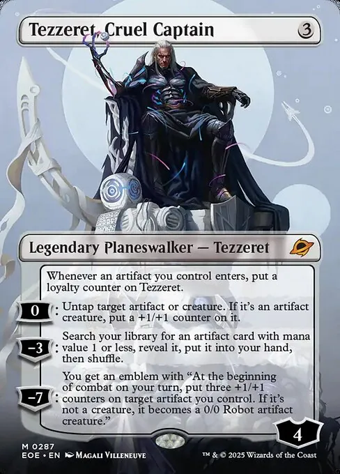 Tezzeret, Cruel Captain 287/271