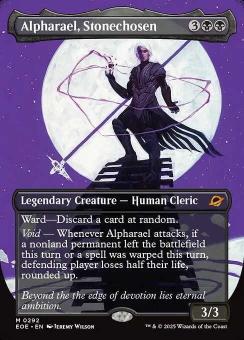 Alpharael, Stonechosen 292/271