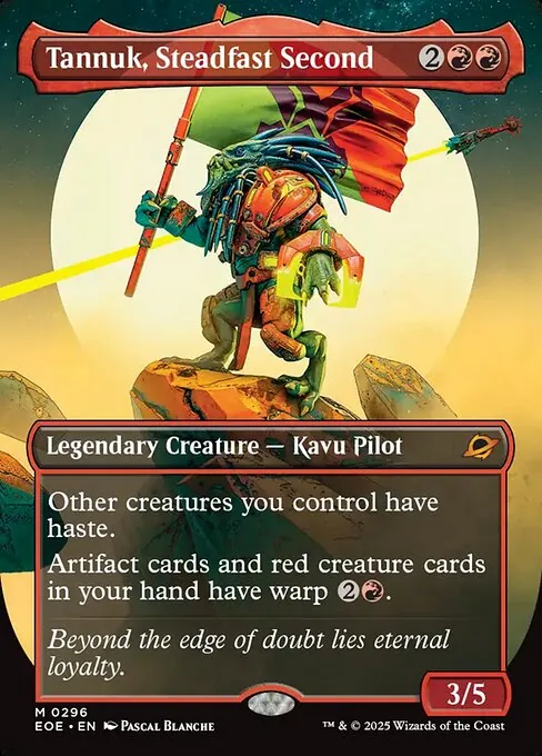 Tannuk, Steadfast Second 296/271