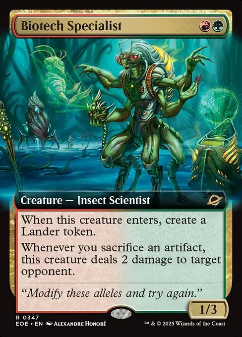Biotech Specialist 347/271