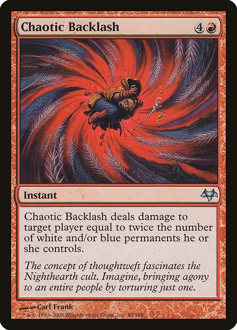 Chaotic Backlash 049/180