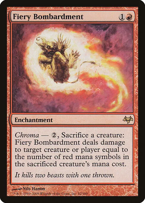 Fiery Bombardment 052/180