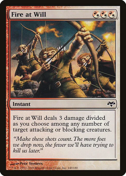 Fire at Will 140/180