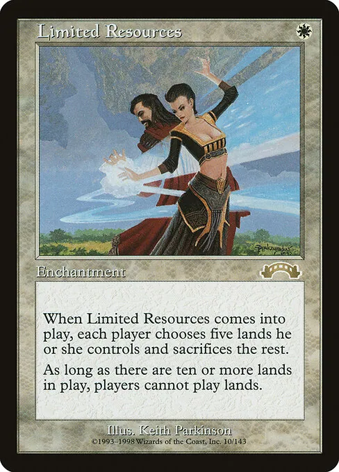 Limited Resources 010/143