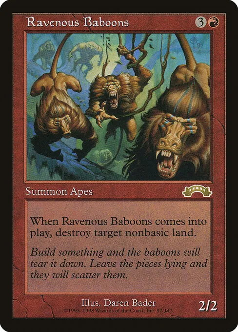 Ravenous Baboons 097/143