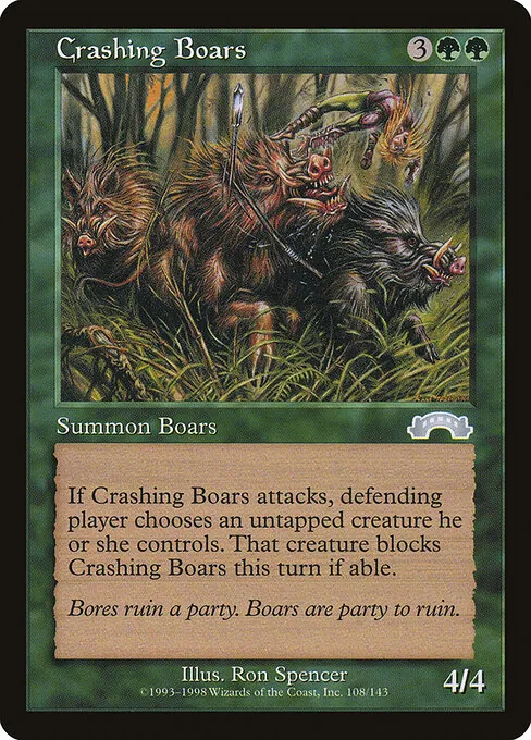Crashing Boars 108/143