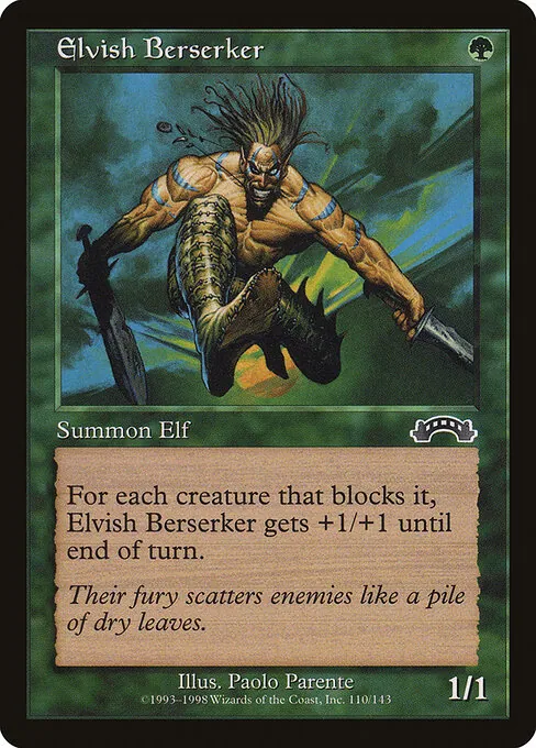 Elvish Berserker 110/143