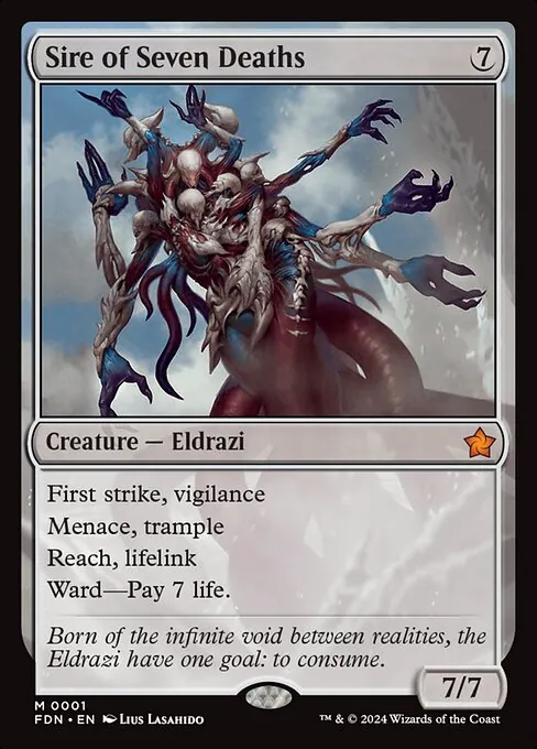 Sire of Seven Deaths 001/291