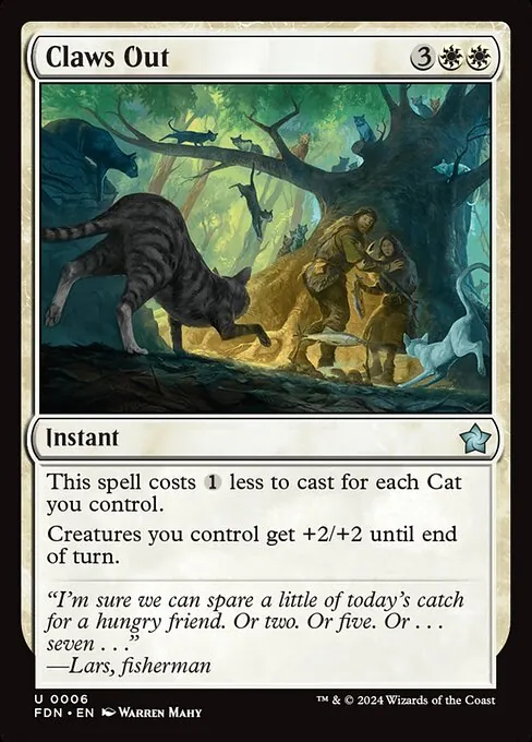 Claws Out 006/291