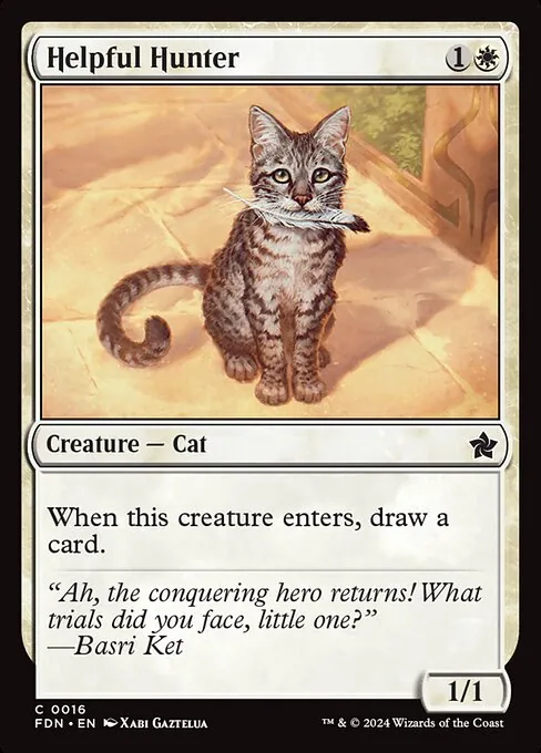 Helpful Hunter 016/291