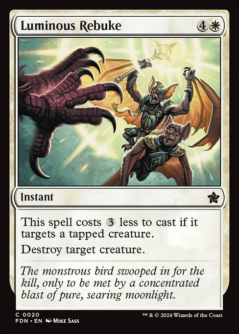 Luminous Rebuke 020/291
