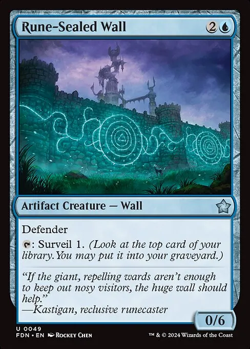 Rune-Sealed Wall 049/291