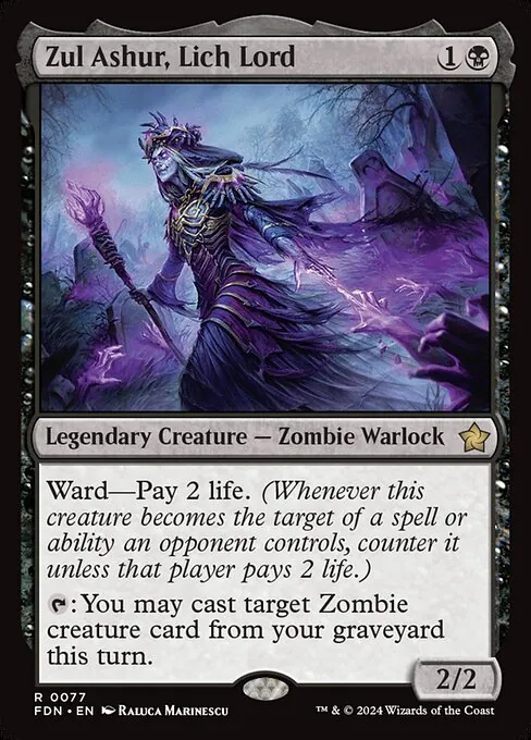Zul Ashur, Lich Lord 077/291