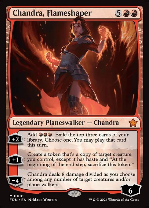 Chandra, Flameshaper 081/291