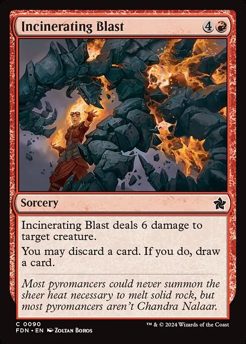 Incinerating Blast 090/291