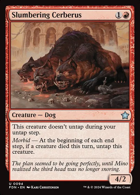 Slumbering Cerberus 094/291