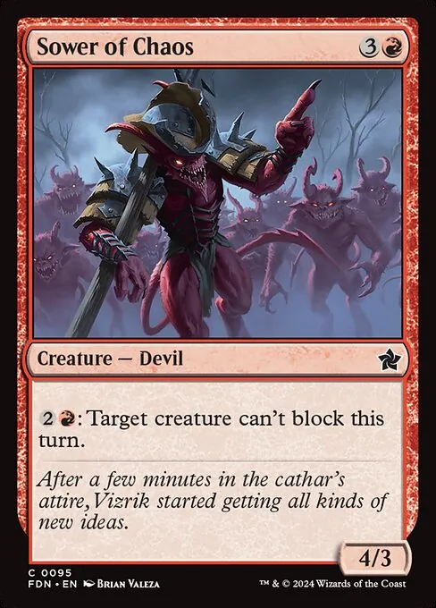 Sower of Chaos 095/291