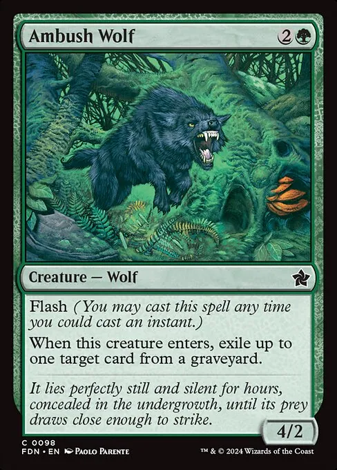 Ambush Wolf 098/291