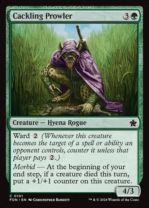 Cackling Prowler 101/291
