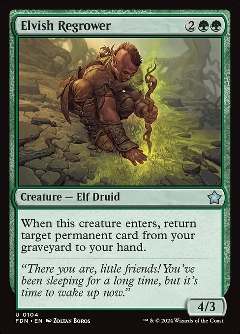 Elvish Regrower 104/291