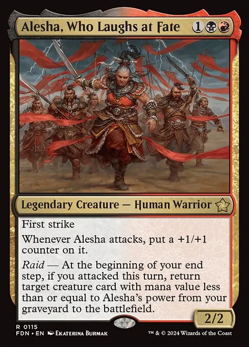 Alesha, Who Laughs at Fate 115/291