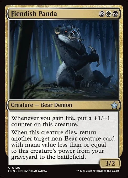 Fiendish Panda 120/291