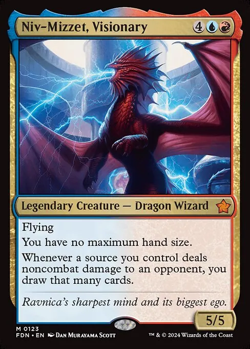 Niv-Mizzet, Visionary 123/291