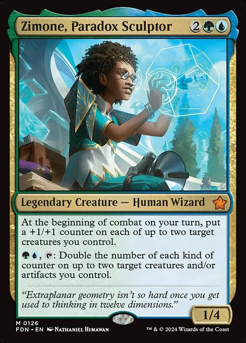 Zimone, Paradox Sculptor 126/291