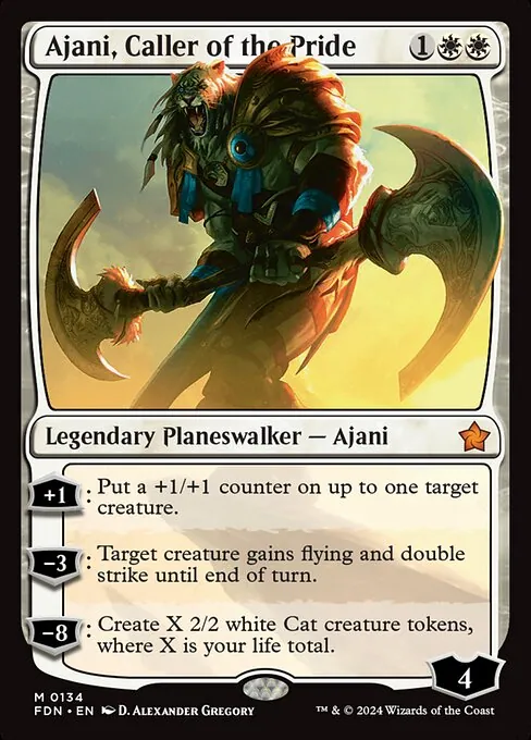 Ajani, Caller of the Pride 134/291