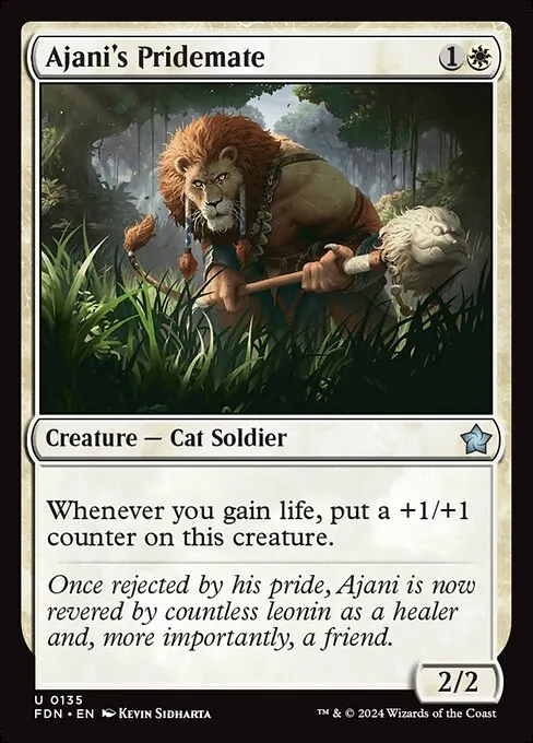 Ajani's Pridemate 135/291