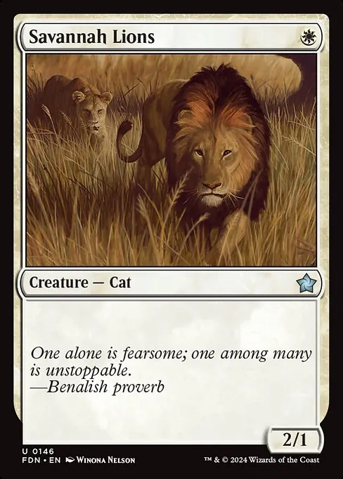 Savannah Lions 146/291