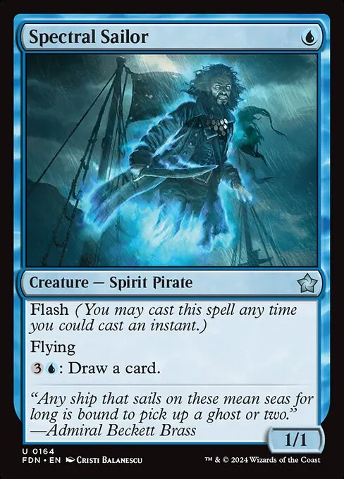 Spectral Sailor 164/291