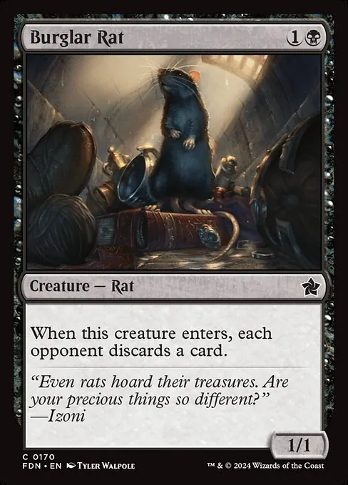 Burglar Rat 170/291