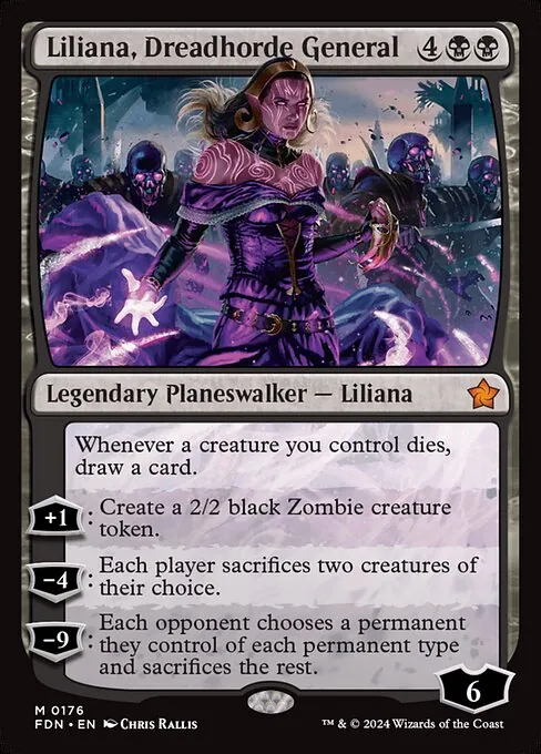 Liliana, Dreadhorde General 176/291