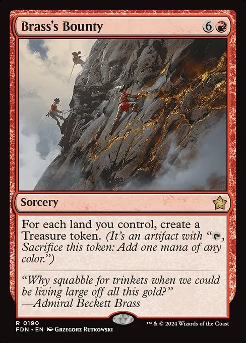 Brass's Bounty 190/291