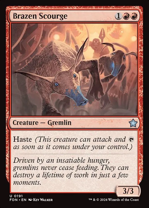 Brazen Scourge 191/291