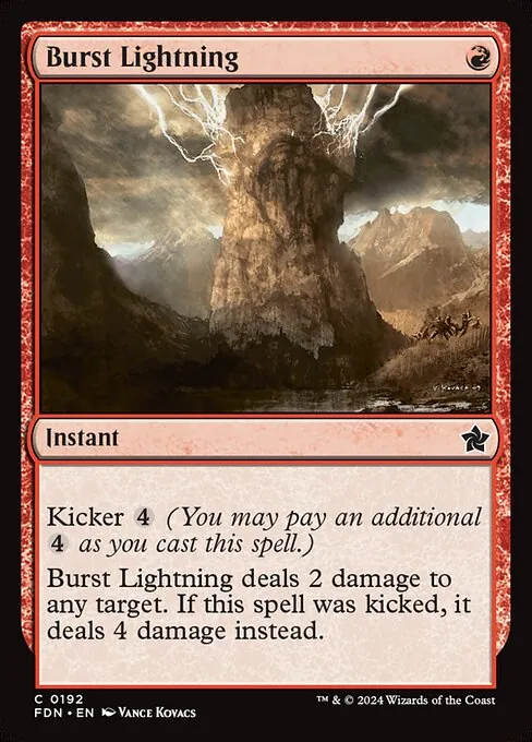Burst Lightning 192/291