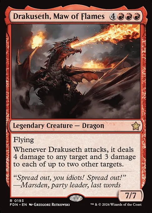 Drakuseth, Maw of Flames 193/291