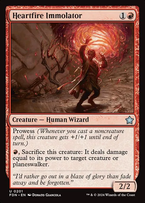 Heartfire Immolator 201/291