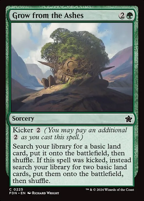 Grow from the Ashes 225/291
