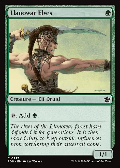 Llanowar Elves 227/291