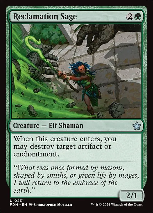 Reclamation Sage 231/291