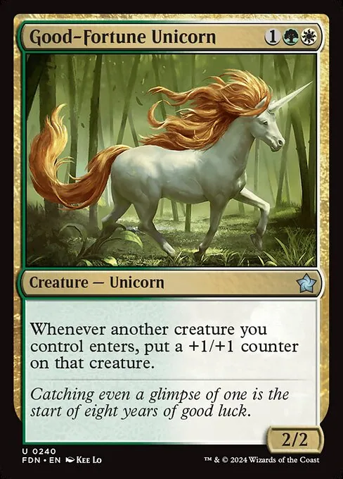 Good-Fortune Unicorn 240/291