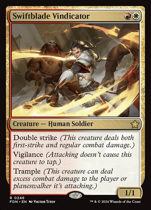 Swiftblade Vindicator 246/291
