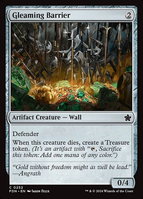Gleaming Barrier 252/291