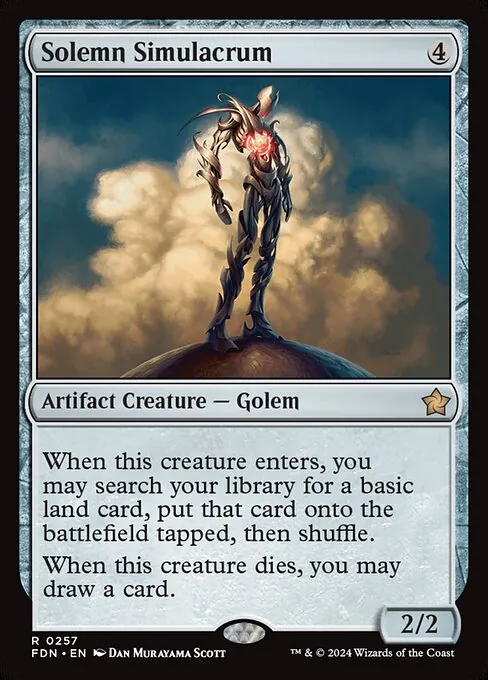 Solemn Simulacrum 257/291