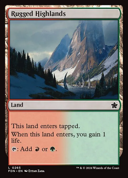 Rugged Highlands 265/291